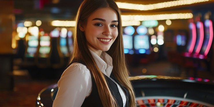 Antarmuka Blueprint Gaming di aplikasi mobile bomingbet dengan slot berfitur HD
