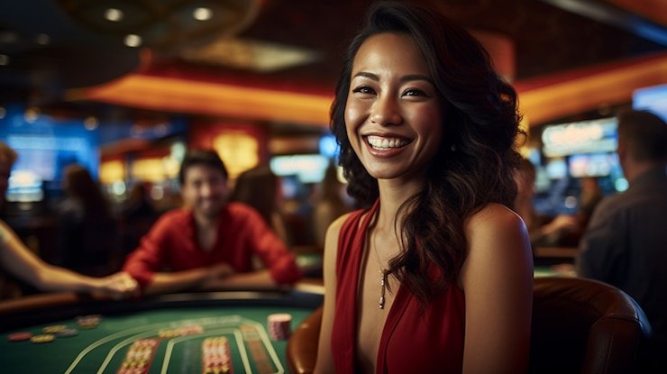 Menu fitur bonus dan tabel pembayaran Blueprint Gaming dapat diakses langsung dari layar permainan